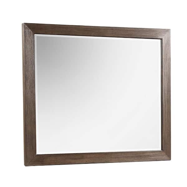 Bridgevine Home Arcadia 37.70 in. x 44 in. Rectangle Old forest Glen Mirror