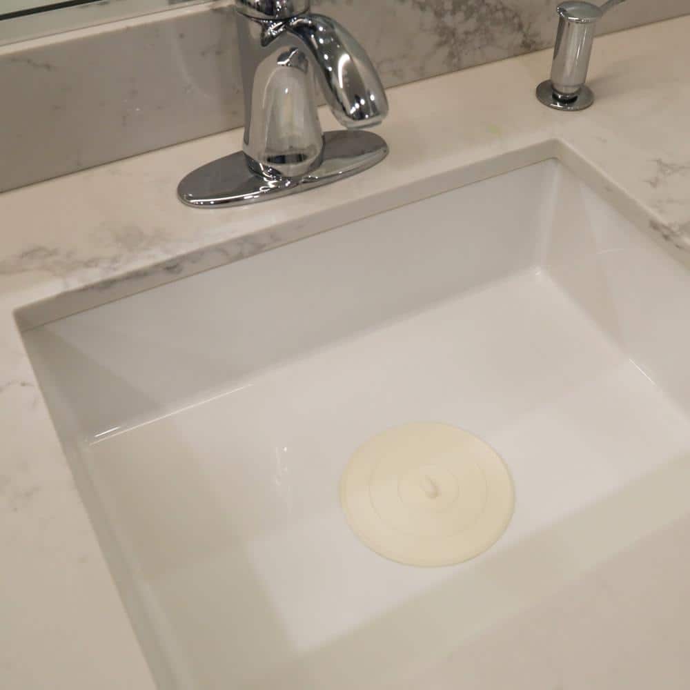 Danco 5" White Rubber Flat Suction Sink Stopper