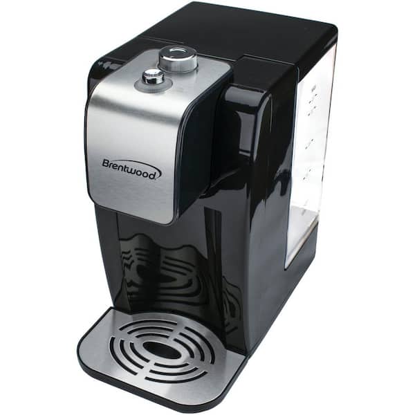 Brentwood Appliances 9.2-Cup Black Single-Touch Instant Hot Water Dispenser  KT-2200 - The Home Depot