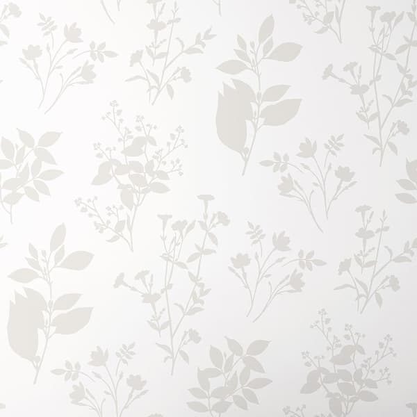 The Company Store Cameilla Silhouette Ivory Non-Pasted Wallpaper Roll (Covers Approx. 52 sq. ft.)
