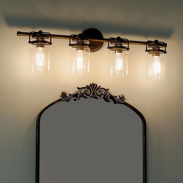 Dover 25 in. 5-Light Brushed Nickel Transitional Candle Empire Chandelier for Dining Room