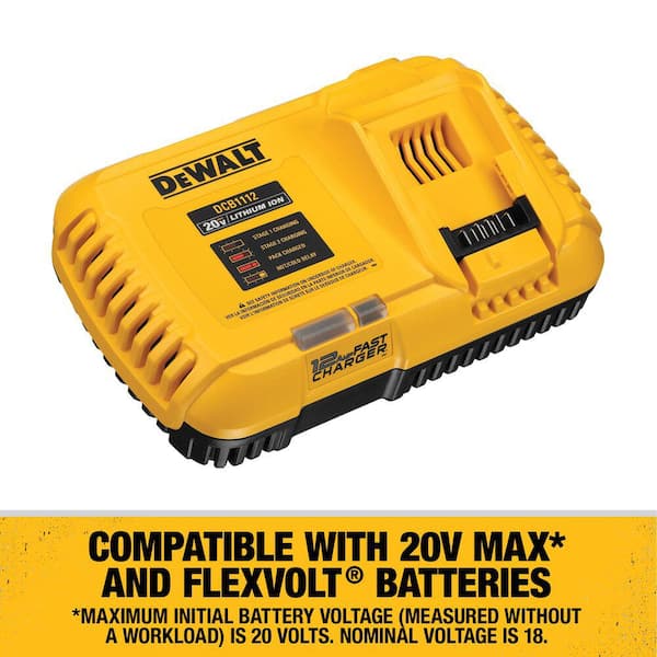 20V and FLEXVOLT 12 Amp Fan Cooled Fast Charger 20V and FLEXVOLT 12 Amp Fan Cooled Fast Charger