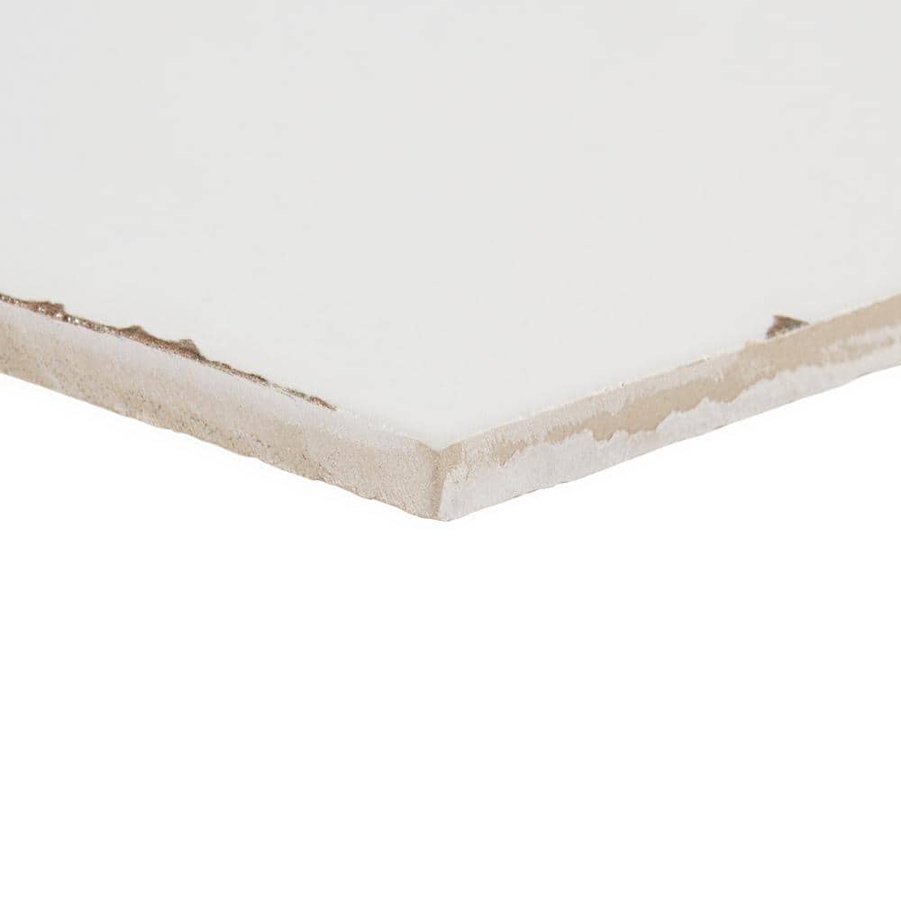 White Matte Porcelain Hexagon Tile for Indoor/Outdoor Use