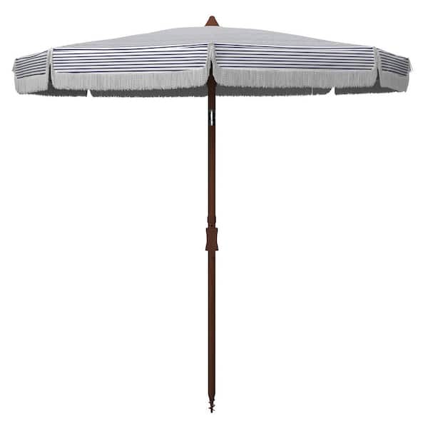 6 1 2 foot patio umbrella JEAREY 6.5x10 ft Rectangular Umbrellas Rectangle Outdoor with Push Button Tilt and Crank, Market Table Umbrella Sturdy Ribs UV Protection for Poolside Garden Backyard Deck, Beige Model No Compact Square Commercial Patio Umbrella