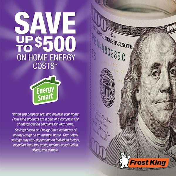 Frost King - Expanding Foam Tape Weatherstrip 1/2 in. x 20 ft. Black