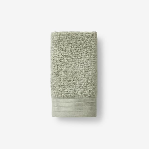 The Company Store Company Cotton Plush Spa Solid Willow Cotton Single Hand Towel