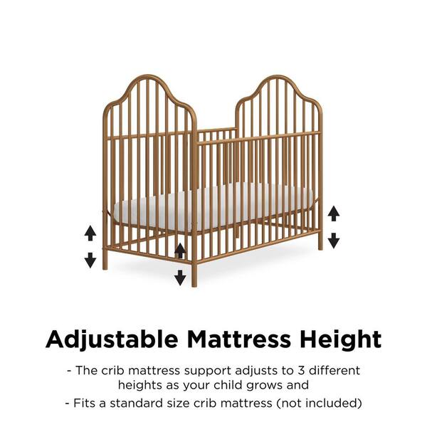 Metal crib and changing table best sale