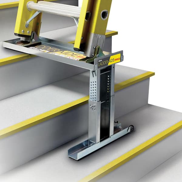IDEAL SECURITY Ladder-Aide Pro For Type 1AA Ladders - The Safe and Easy Way to Work on Stairs