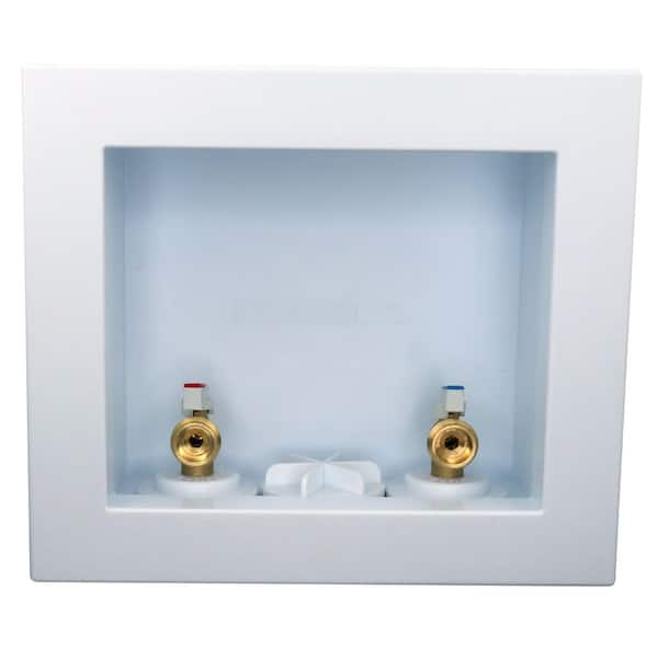 1/2 in. Brass PEX-B Barb x 3/4 in. Male Hose Thread Washing Machine Outlet Box