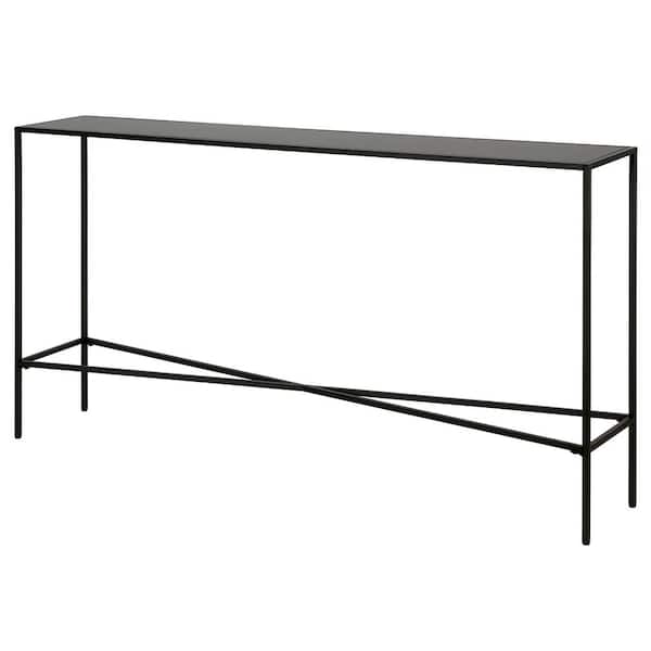 Henley 55 in. Blackened Bronze Rectangle Metal Console Table
