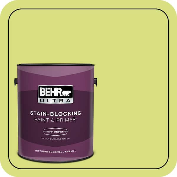 BEHR ULTRA 1 gal. #410B-4 Carolina Parakeet Extra Durable Eggshell Enamel Interior Paint & Primer