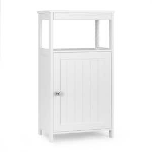 Wood Freestanding Garage Cabinet in White (18 in. W x 33 in. H x 12 in. D)