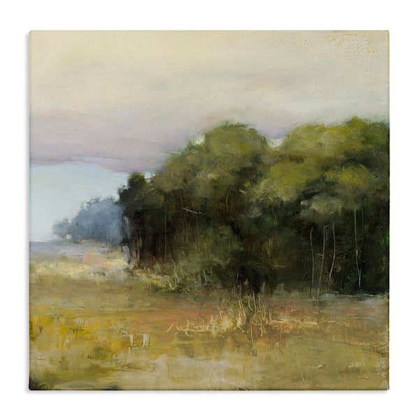 Stupell Industries Edge Of Forest Landscape by Julia Purinton Unframed Nature Graphic Art Print 36 in. x 36 in.