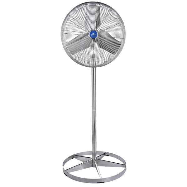 iLIVING 24 in. Pedestal Washdown Fan, 7200 CFM, 1/4 HP, Single Phase 115/230V