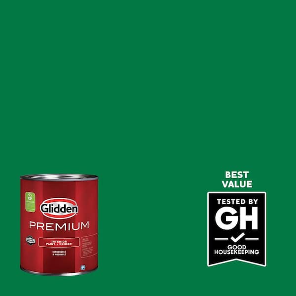 Glidden Premium 1 qt. PPG1226-7 Blarney Stone Semi-Gloss Interior Latex Paint