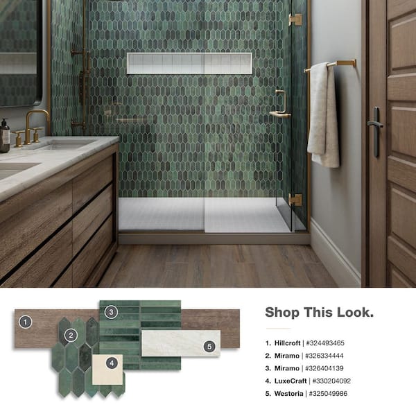Daltile Miramo Reef 2-1/2 in. x 3 in. Glossy Ceramic Straight