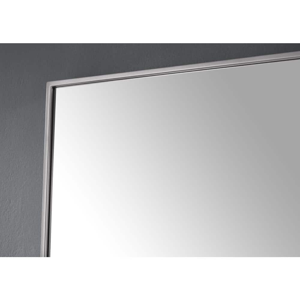 Sonoma 59" Rectangular Silver and Gold Bathroom Vanity Mirror