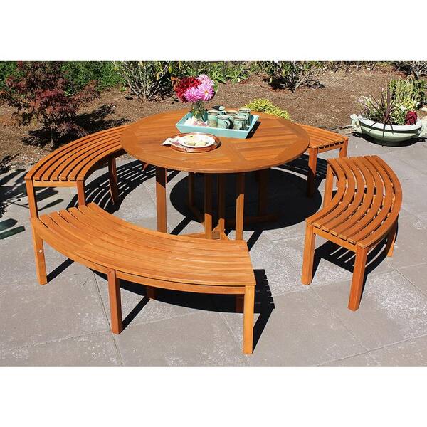 achla designs round folding dining table