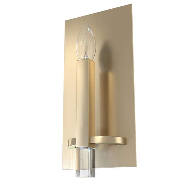Sunjai 1-Light Alturas Gold Wall Sconce