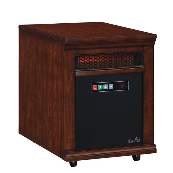 Twin Star 1500-Watt Infrared Quartz Portable Heater - Cherry