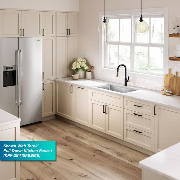 KRAUS Standart PRO 32 in. Undermount Single Bowl 16 Gauge