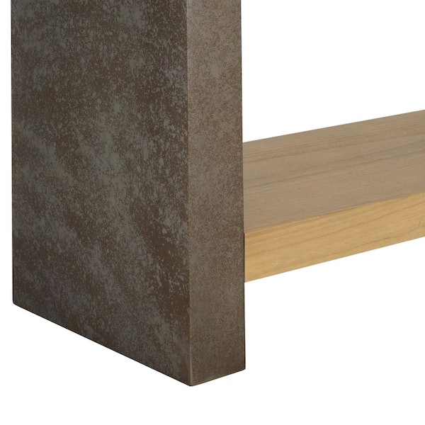 CHRISTOPHER KNIGHT HOME Jesse Vintage 59 in. Brown Rectangle MDF