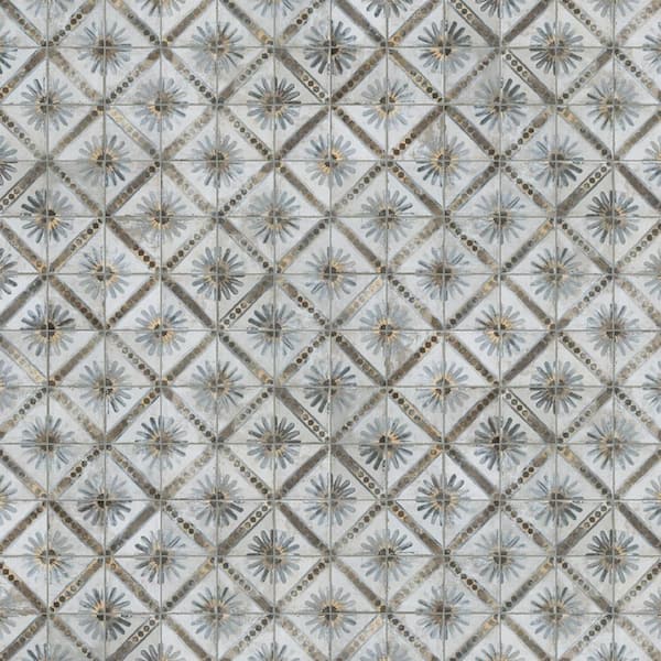 Harmonia Kings Marrakech Blue 13 in. x 13 in. Ceramic Floor and Wall Tile (12.19 sq. ft./Case) Harmonia Kings Marrakech Blue 13 in. x 13 in. Ceramic Floor and Wall Tile (12.19 sq. ft./Case)