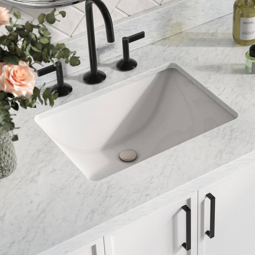Kelly 43" White Wood Single Vanity with Carrara Marble Top