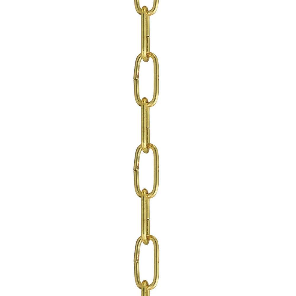 Polished Brass Standard Decorative Chain