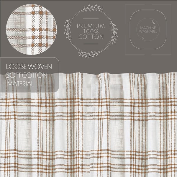 Golden Wheat Gingham Kitchen Towel Set