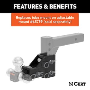 Replacement Adjustable Tri-Ball Tube Mount for #45799
