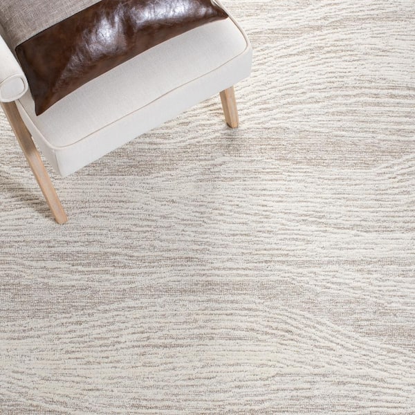 Reviews for SAFAVIEH Metro Natural/Ivory 4 ft. x 6 ft. Abstract
