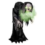 7 ft. Halloween Animated Hunched Reaper
