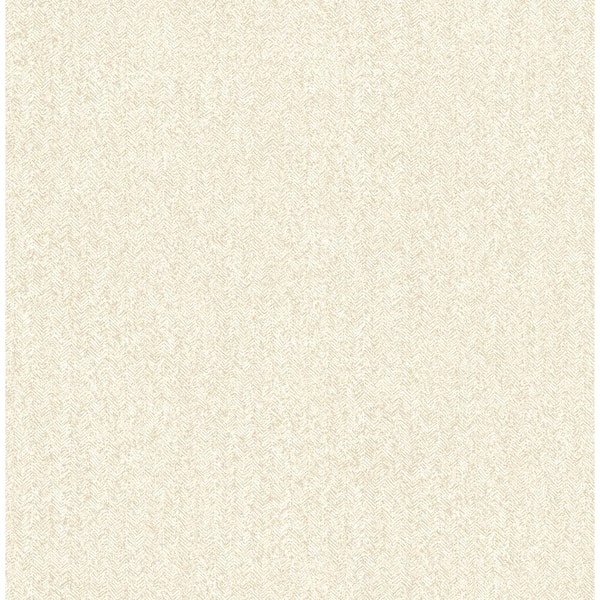 A-Street Prints Ashbee Taupe Tweed Wallpaper Sample