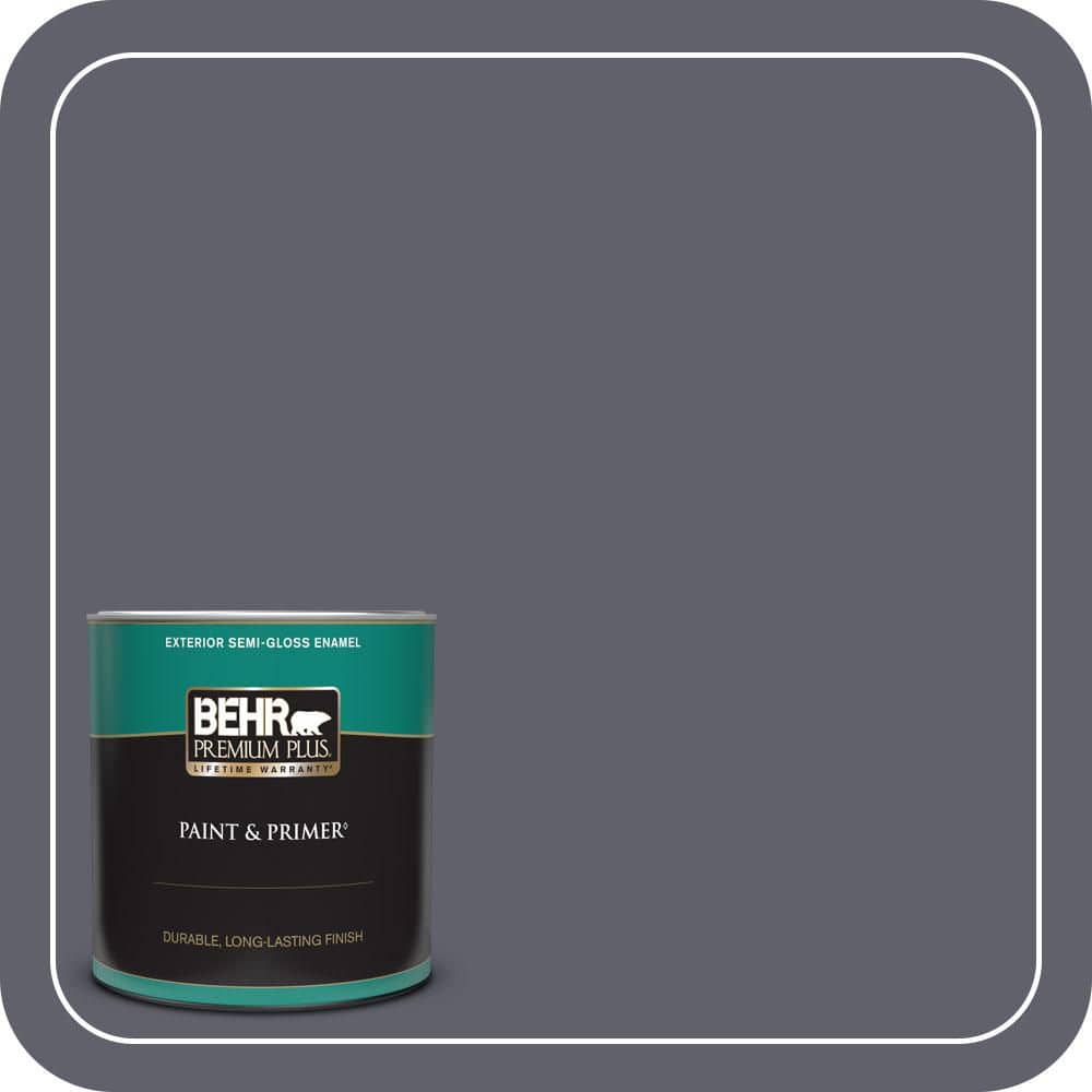 1 qt. #N540-6 Script Ink Semi-Gloss Enamel Exterior Paint & Primer price history on PriceWatchPro