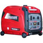 3500-Watt Gas Powered Recoil Start Inverter Generator with 7 HP Engine