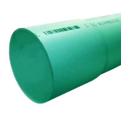 4 in. x 10 ft. PVC Bell-End Gravity Sewer Pipe