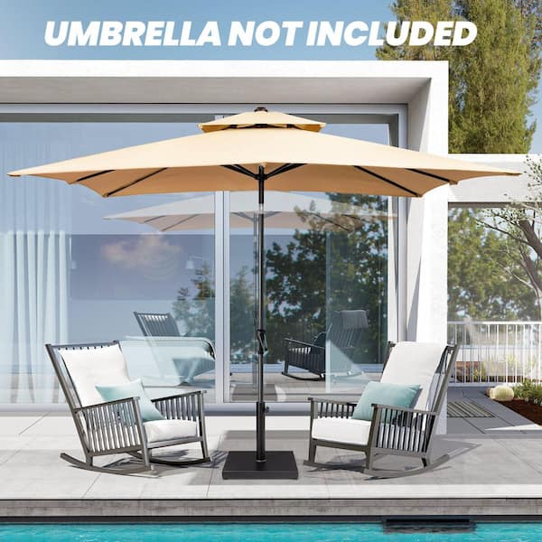 55 lb patio umbrella base Patio Umbrella Base | 55 lbs, Fits 1.5