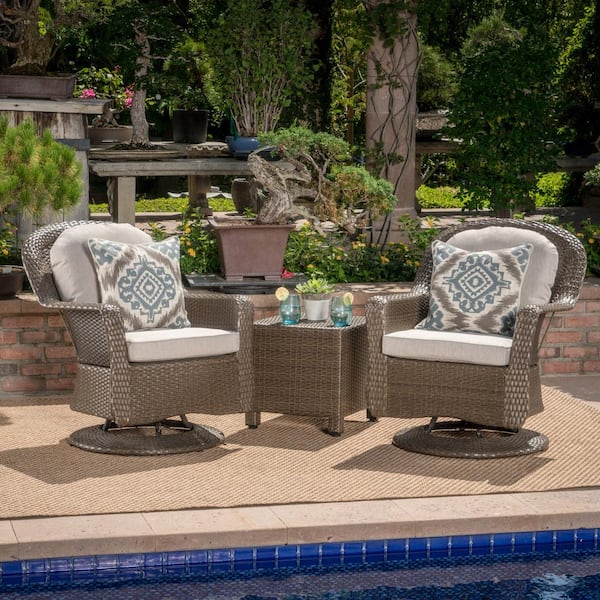 Kono 3 deals piece wicker set