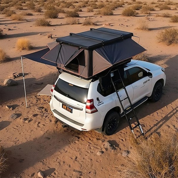 WILDNEST Pioneer HD Rooftop Tent Hard Shell with USB Outlet