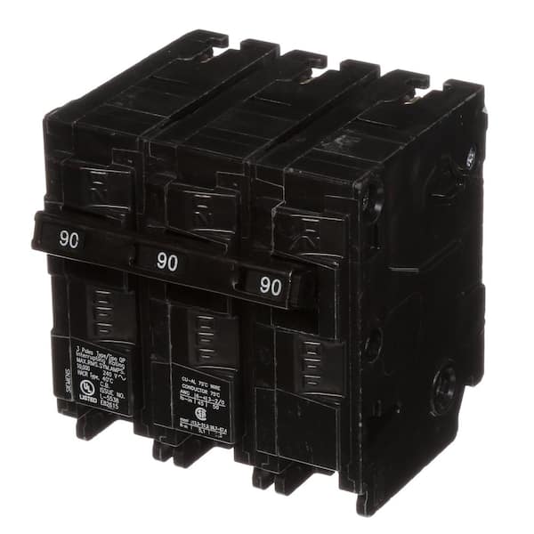 Siemens 90 Amp 3-Pole Type QP Plug-In Circuit Breaker Q390