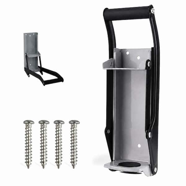 16-Ounce Metal Can Crusher Wall-Mounted Manual Recycling Tool with Upgraded Handle for Soda Beer Cans Gray