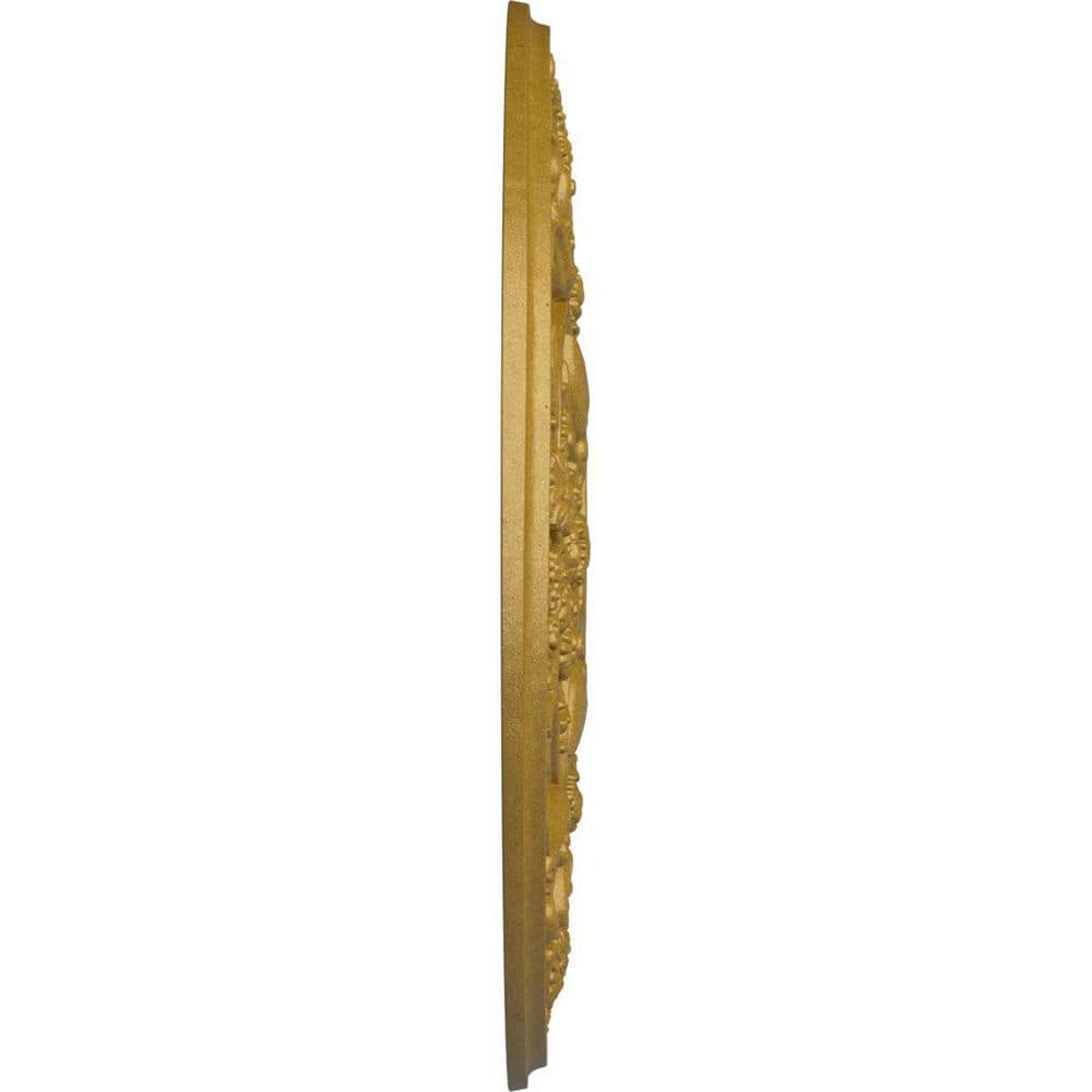 Pharaohs Gold Hand-Painted Urethane Ceiling Medallion