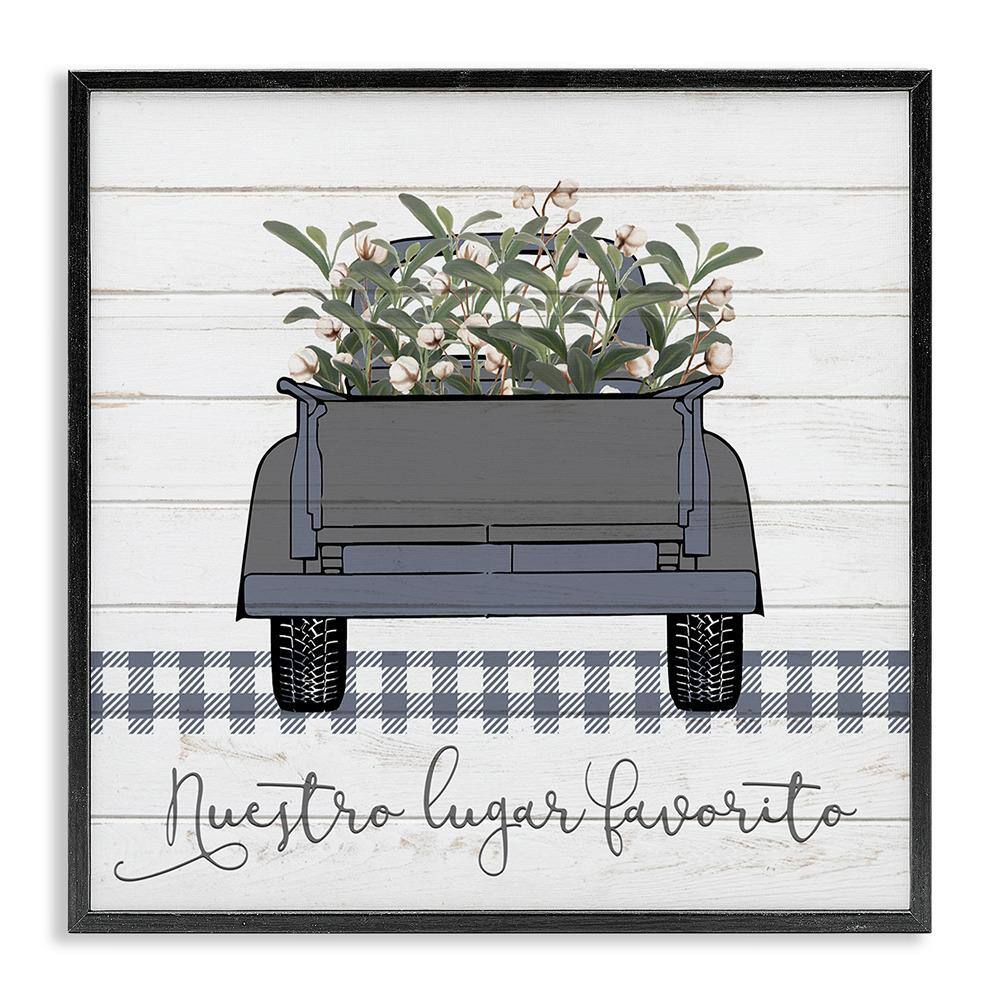 Together is Our Favorite by Kim Allen Black Framed Typography Giclee Art Print 24 in. x 24 in. price history on PriceWatchPro