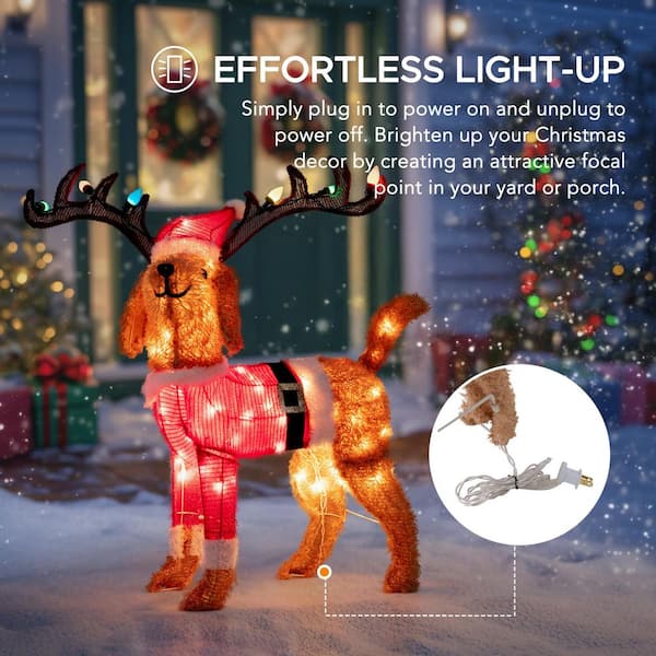 Walmart Christmas Outdoor Dog Decorations German Shepherd