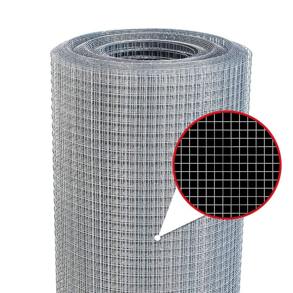 24 in. x 50 ft. 23-Gauge Hot-Dip Galvanized Mesh Supports Garden Plant and Rabbit Cages Chicken Fence price history on PriceWatchPro