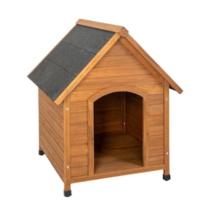 34 in. x 33 in. x 39 in. Outdoor Dog House Waterproof Puppy Shelter