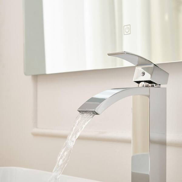 Airuida Bowl Vessel Bathroom Sink Faucet Brushed Nickel Single Handle...