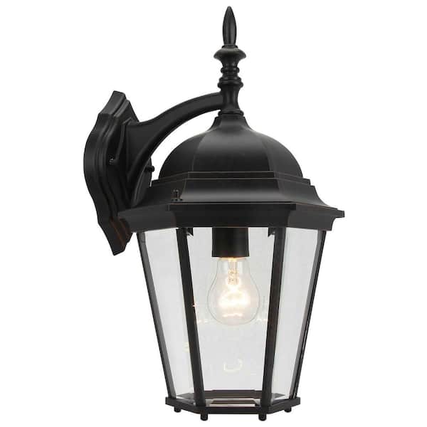 Unbranded Medium 1-Light Oil Rubbed Bronze Outdoor Wall Lantern Sconce