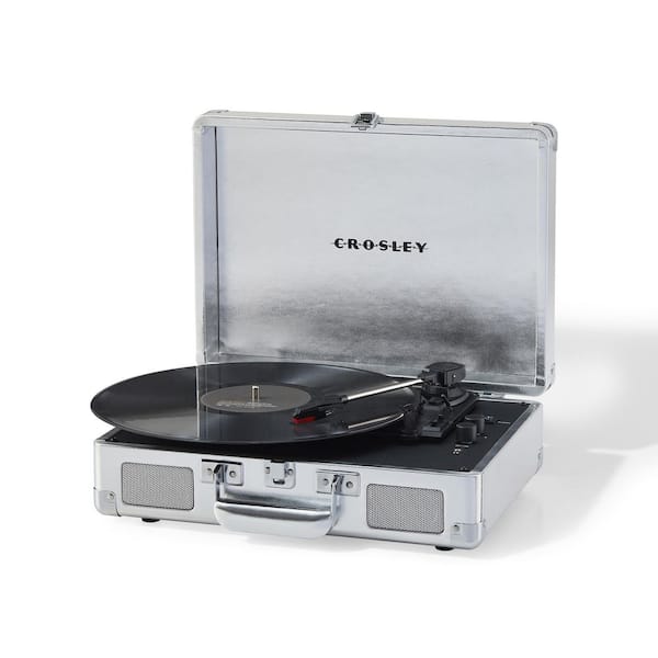Cruiser Plus Record Player in Silver